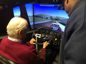 Pascrell-demonstrating-driving-simulator