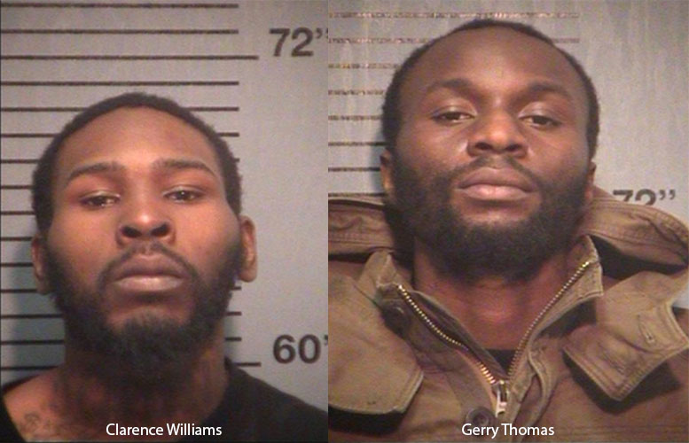 Two men charged in connection with the double homicide. Photo courtesy of the Passaic County Sheriff's Office.