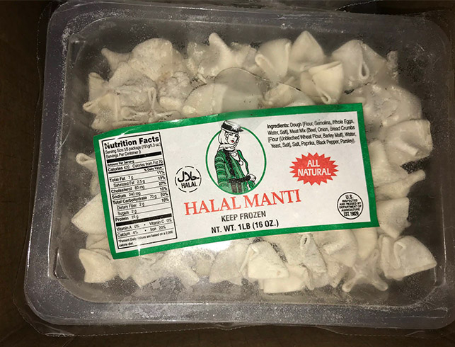 Halal-Manti